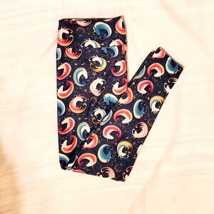 Charlie Project Unicorn Leggings    Size = Tall & Curvy